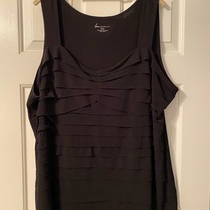 Lane Bryant Black Dressy Tank